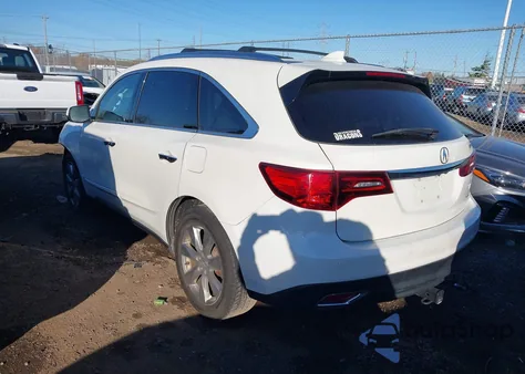 2014 Acura Mdx Advance Pkg W/Entertainment Pkg из США, поврежденный, VIN 5FRYD4H87EB025123